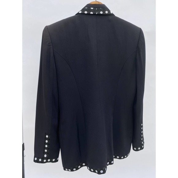1990s CRISCIONE x CACHE polka dot blazer - Picture 7 of 8